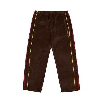 Pre-owned Palace Piped Velour Jogger 'fox' | Brown | Men's Size M