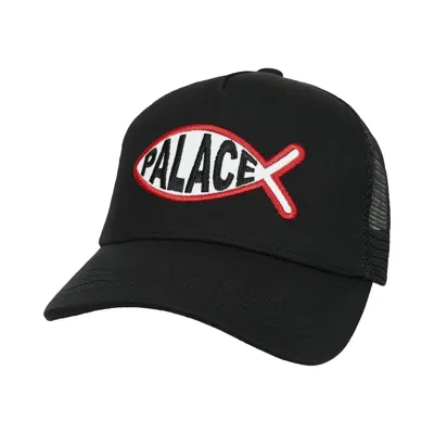 Pre-owned Palace Plaice Trucker 'black' | Men's Size Onesize