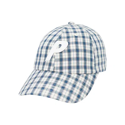 Pre-owned Palace Plaid P 6-panel 'white' | Men's Size Onesize