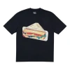 Palace Plow Mans T-shirt Black Triangle Pattern Short Sleeve Unisex