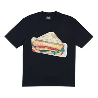 Palace Plow Mans T-shirt Black Triangle Pattern Short Sleeve Unisex