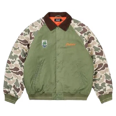 Pre-owned Palace Plucker Jacket 'olive' | Green | Men's Size L