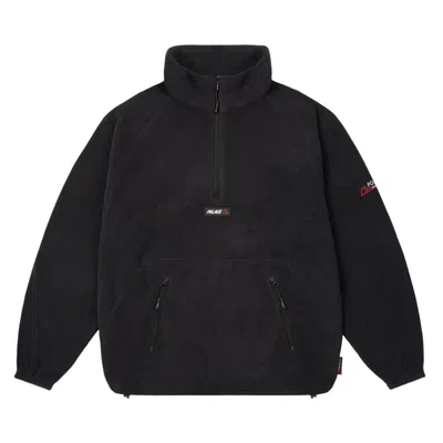 Pre-owned Palace Polartec 1/2 Zip Jacket 'black' | Men's Size Xl