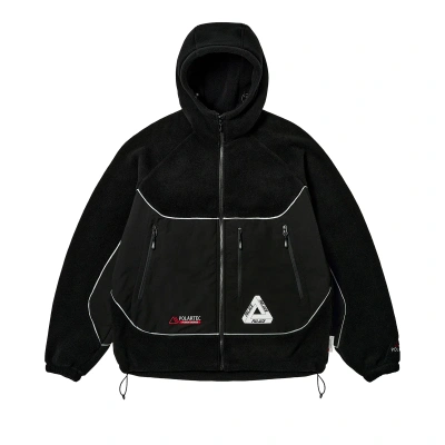 Pre-owned Palace Polartec 3m Hooded Jacket 'black'