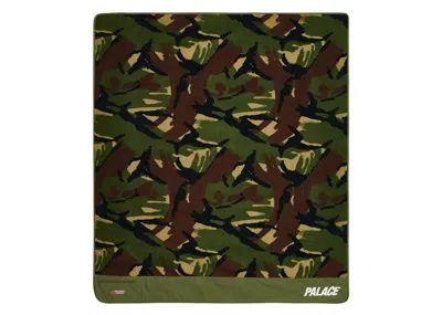 Pre-owned Palace Polartec Blanket In Woodland Camo