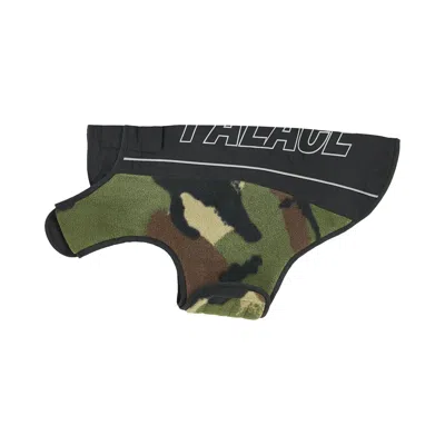 Pre-owned Palace Polartec Dog Jacket 'camo/black' | Brown | Men's Size L