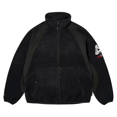 Pre-owned Palace Polartec Duo Fleece Jacket 'black'