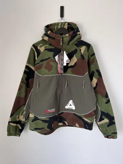 Pre-owned Palace Polartec Fleece 3m Hooded Jacket In Multi
