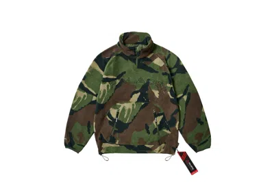 Pre-owned Palace Polartec Fleece Funnel Woodland Camo