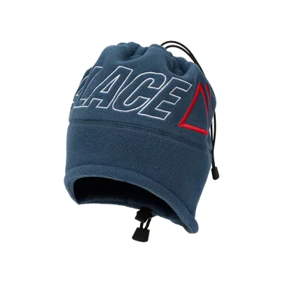 Pre-owned Palace Polartec Gaiter Beanie 'navy' | Blue | Men's Size S/m