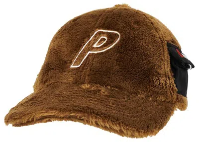 Pre-owned Palace Polartec High Loft Pal Hat In Brown