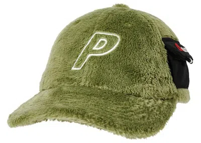 Pre-owned Palace Polartec High Loft Pal Hat In Green