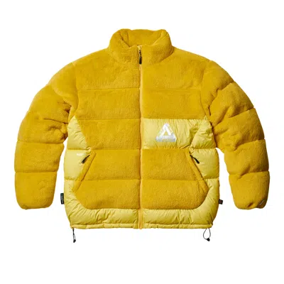 Pre-owned Palace Polartec High Loft Puffa 'yellow'