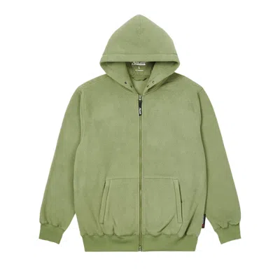 Pre-owned Palace Polartec Lazer Zip Hood 'green' | Men's Size Xl