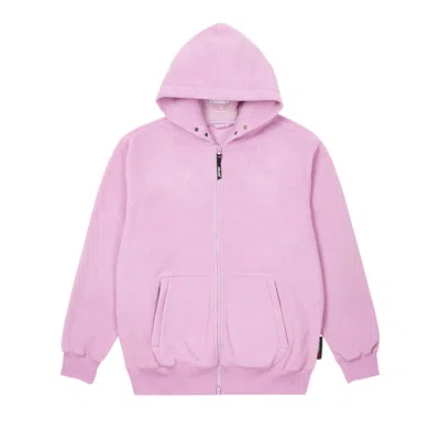 Pre-owned Palace Polartec Lazer Zip Hood 'purple'