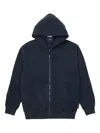 Palace Polartec Lazer Zip-up Hoodie In Blue