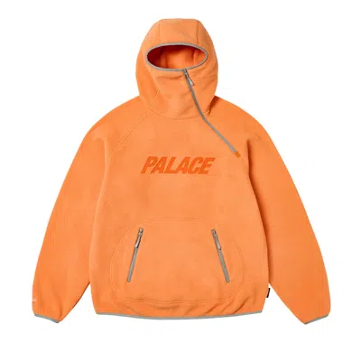 Pre-owned Palace Polartec Ninja Hood 'tiger Orange' | Men's Size Xl