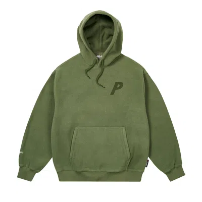 Pre-owned Palace Polartec P3 Hood 'olive' | Green | Men's Size M
