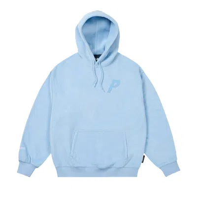 Pre-owned Palace Polartec P3 Hood 'sky' | Blue | Men's Size Xl
