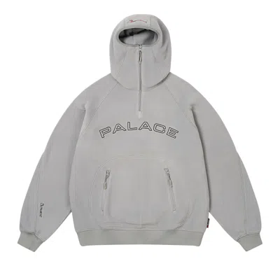 Pre-owned Palace Polartec Shadow Hood 'grey' | Men's Size M In Gray