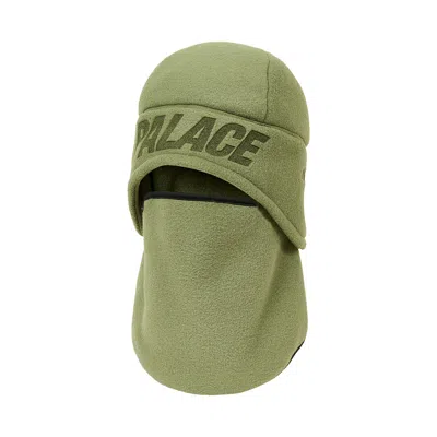 Pre-owned Palace Polartec Tech Beanie 'olive' | Green | Men's Size Onesize