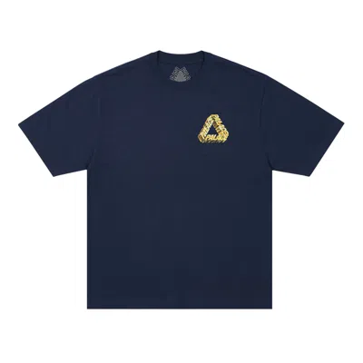Pre-owned Palace Polished P3 T-shirt 'navy' | Blue | Men's Size L