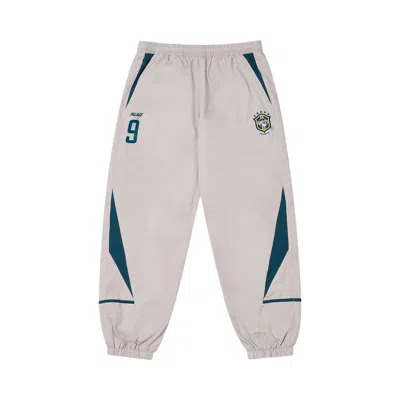 Pre-owned Palace Pro Team 02 Shell Jogger 'light Grey' In Gray