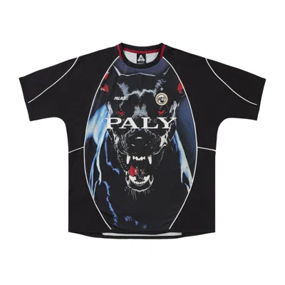 Pre-owned Palace Pro Team Piped Jersey 'k-nein Print' | Blue | Men's Size L