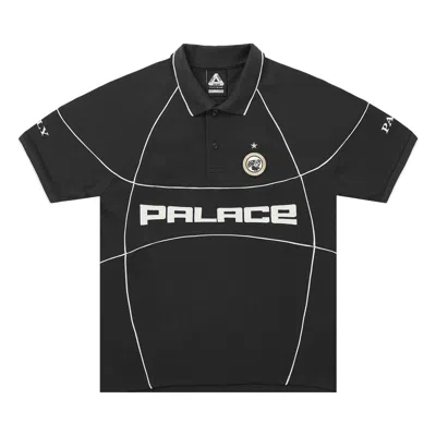 Pre-owned Palace Pro Team Piped Polo 'black' | Men's Size L