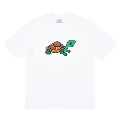 Pre-owned Palace Purtle T-shirt 'white'