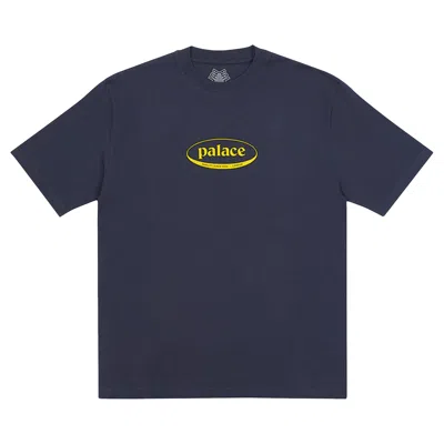 Pre-owned Palace Quality T-shirt 'navy' In Blue