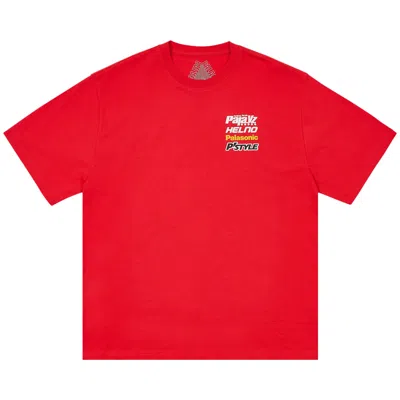 Pre-owned Palace Racey T-shirt 'truest Red' | Men's Size Xxl