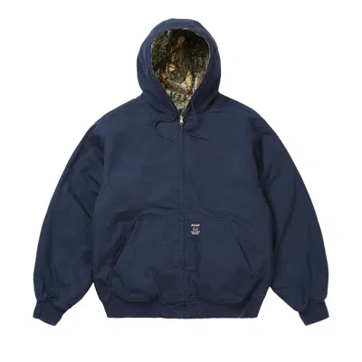 Pre-owned Palace Realtree Reversible Jacket 'navy' | Blue | Men's Size S