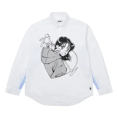 Pre-owned Palace Rear View Shirt 'white' | Men's Size S