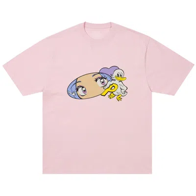 Pre-owned Palace Rear View T-shirt 'lush Flush' | Pink | Men's Size Xl