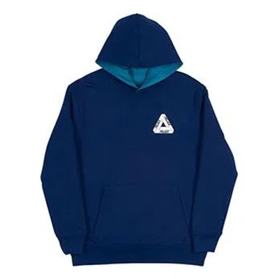 Palace Reverso Hood Triangle Large Logo Unisex Blue