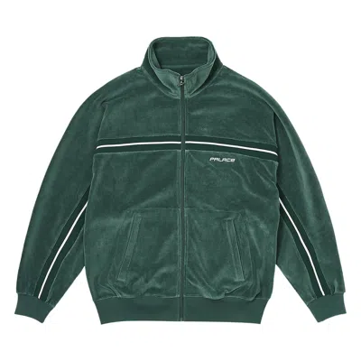 Pre-owned Palace Rib Panel Zip Funnel 'green' | Men's Size Xl