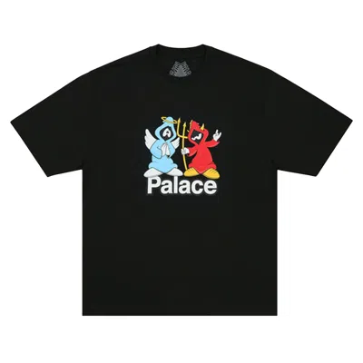 Pre-owned Palace Right And Wrong T-shirt 'black' | Men's Size M