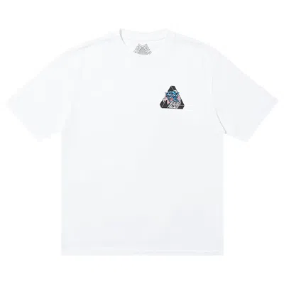 Pre-owned Palace Ripped T-shirt 'white'
