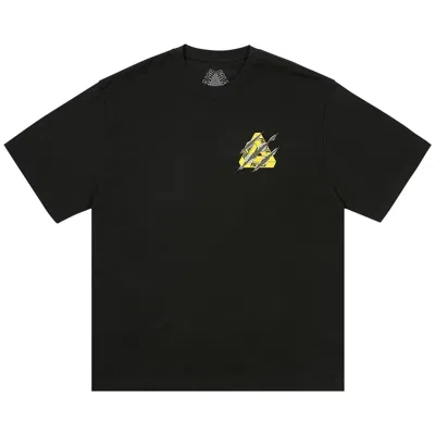 Pre-owned Palace Ripped Tri T-shirt 'black' | Men's Size L