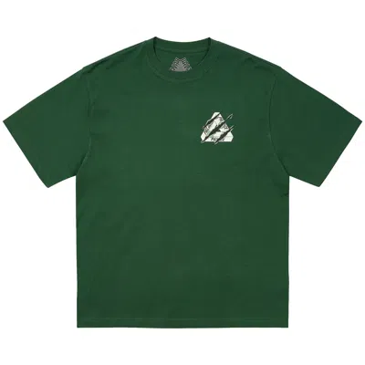 Pre-owned Palace Ripped Tri T-shirt 'racey Green' | Men's Size Xxl