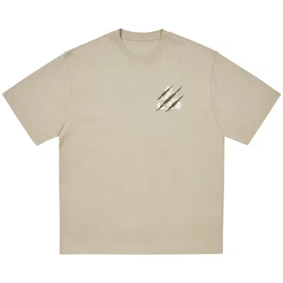 Pre-owned Palace Ripped Tri T-shirt 'stoney Grey' | Men's Size Xxl In Gray