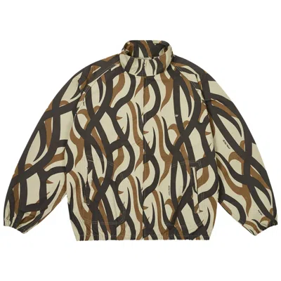 Pre-owned Palace Ripstop Ctn Jacket 'tri-bal' In Multi-color