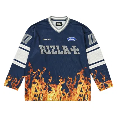 Pre-owned Palace Rizla Jersey 'navy' | Blue | Men's Size M