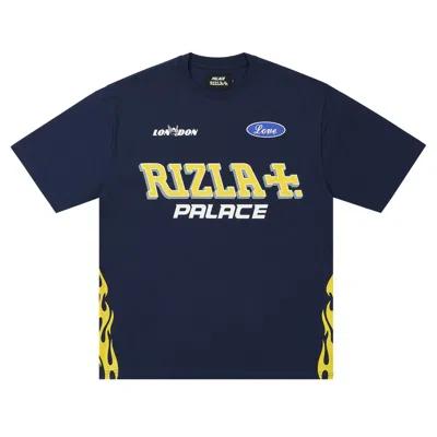 Pre-owned Palace Rizla T-shirt 'navy' | Blue | Men's Size M
