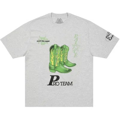 Pre-owned Palace Rodeyo T-shirt 'grey Marl' | Men's Size L In Gray