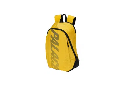 Pre-owned Palace Rucksack Bag In Yellow