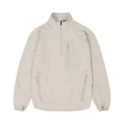 Pre-owned Palace Run It 1/2 Zip Thermal Track Jacket 'concrete Grey' | Men's Size L