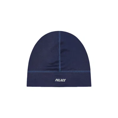 Pre-owned Palace Run It Nein Cuff Beanie 'navy' | Blue | Men's Size L/xl