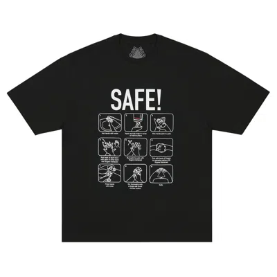 Pre-owned Palace Safe T-shirt 'black' | Men's Size S